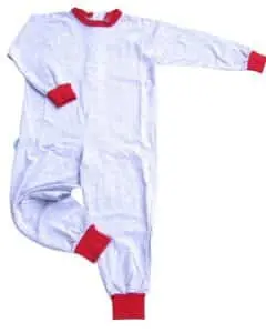 Pyjama met rits op de rug L (9-12 jaar)