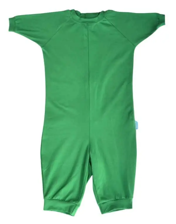 Zomerpyjama met rits op de rug