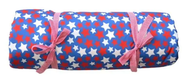 Changing mat XL Startruck / red white stripe