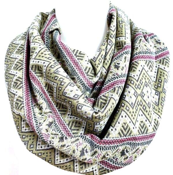Scarf teenager indian olive (263)