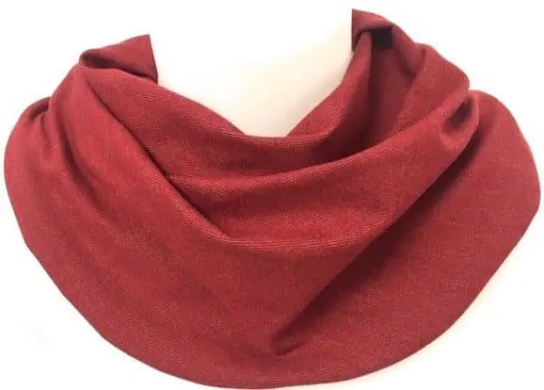 Scarf adult denim red (141)