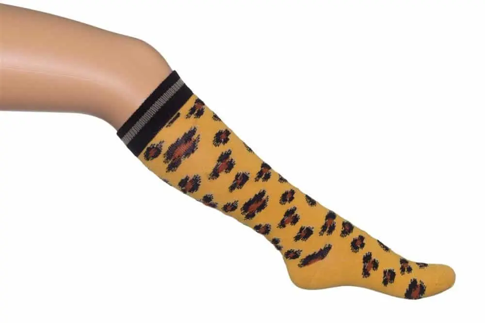 Bonnie Doon leopard kniekous