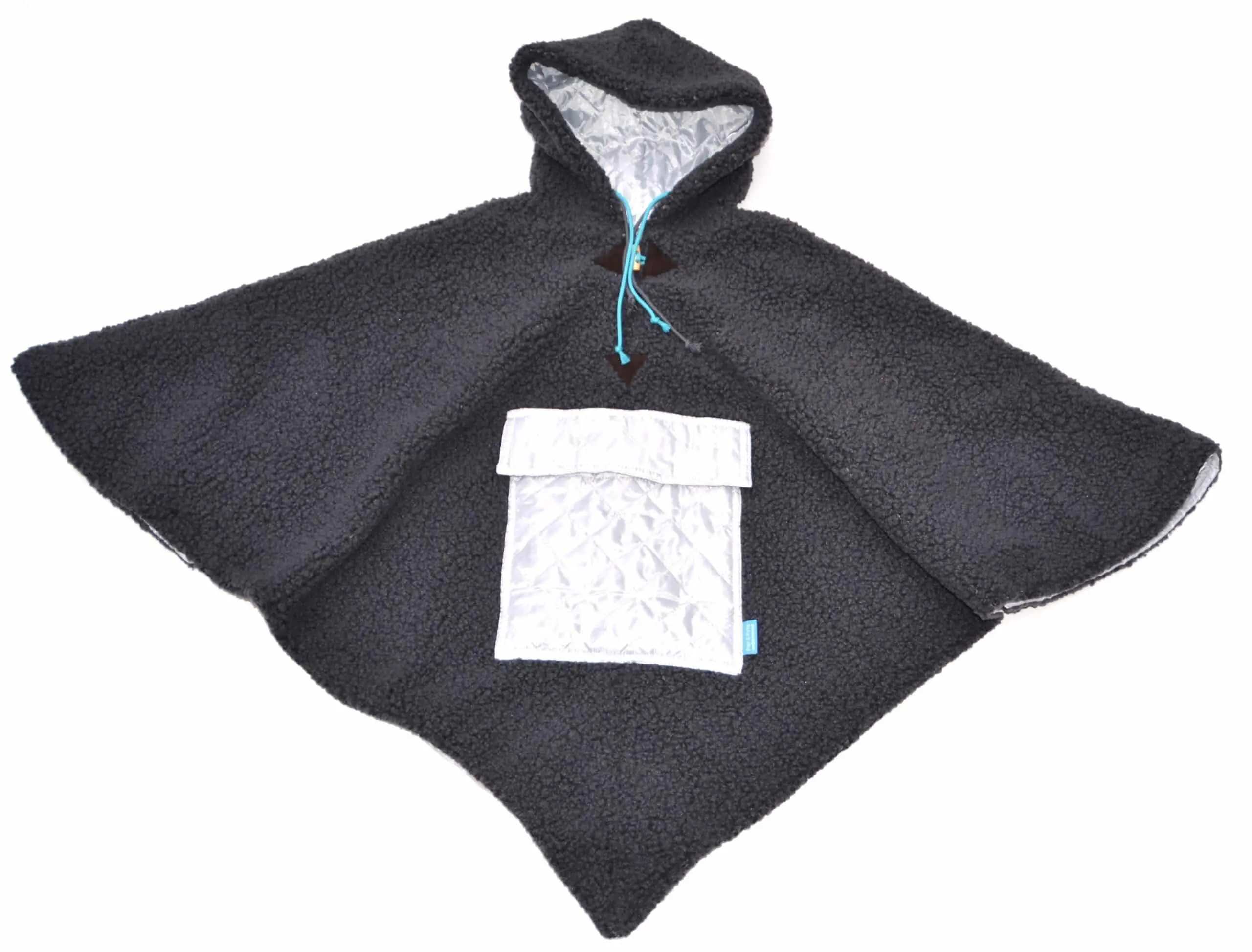 Poncho gevoerd small