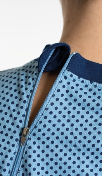 Suprima pajamas blue with dots (04730)