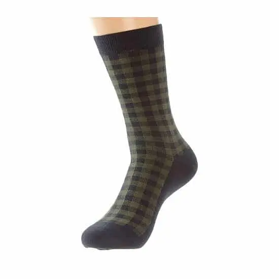 Bonnie Doon Gingham sok (36-42)