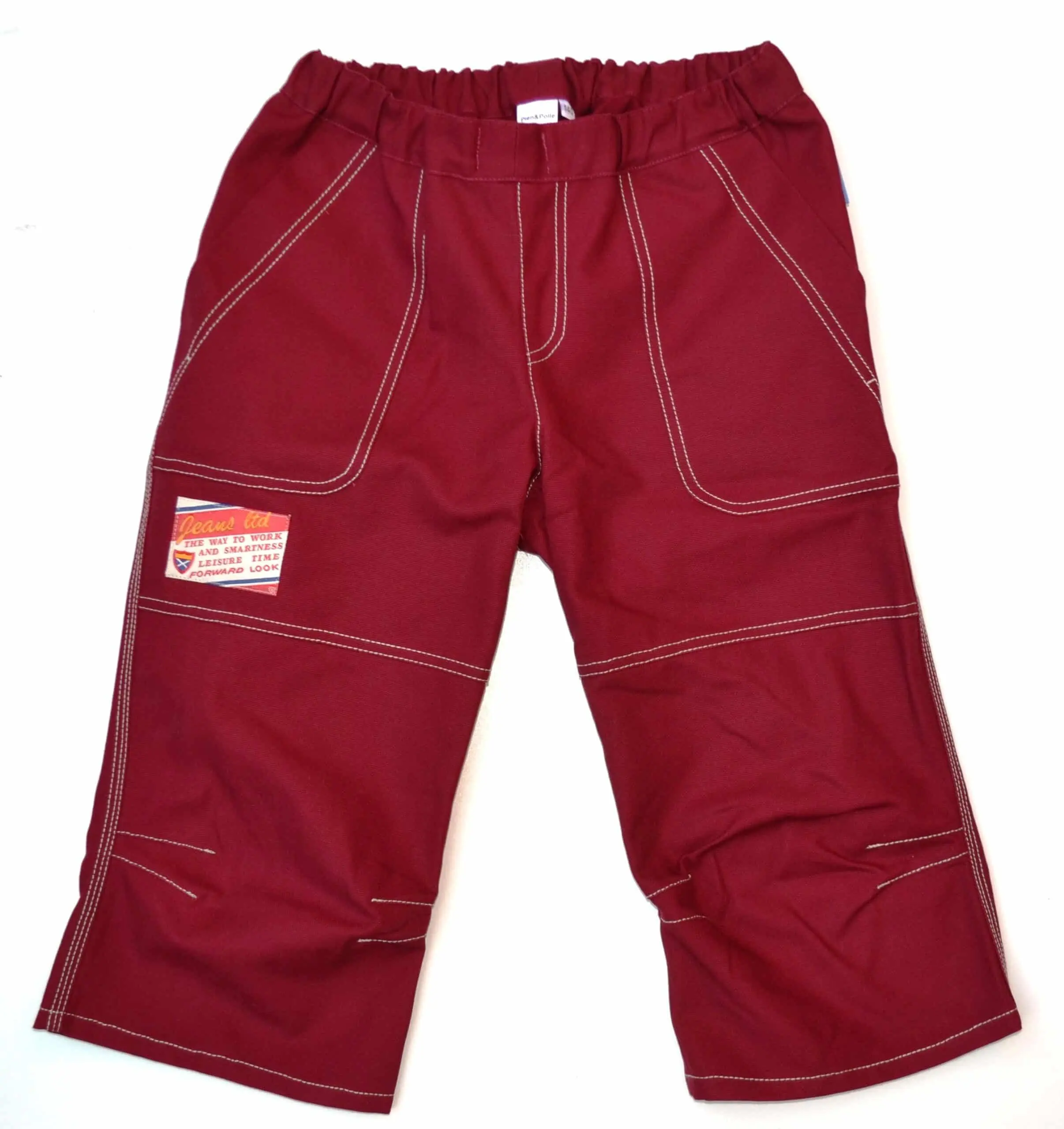 Aangepaste zomerbroek driekwart