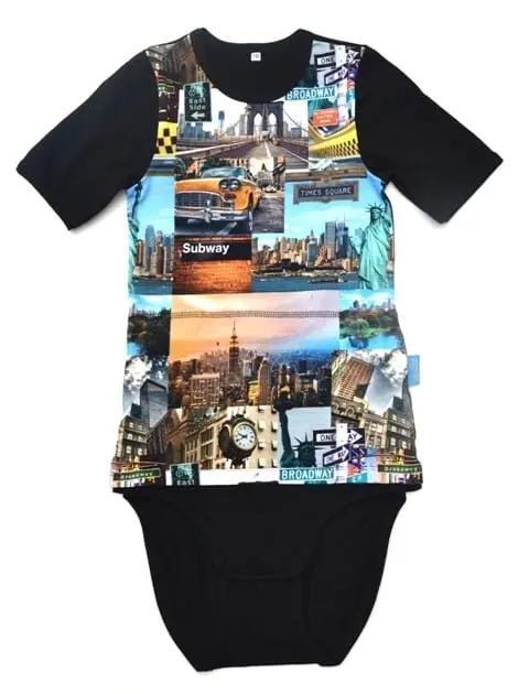 T-Shirt Strampler/Body Kurzarm