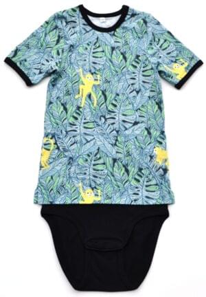 T-shirt romper/body short sleeve