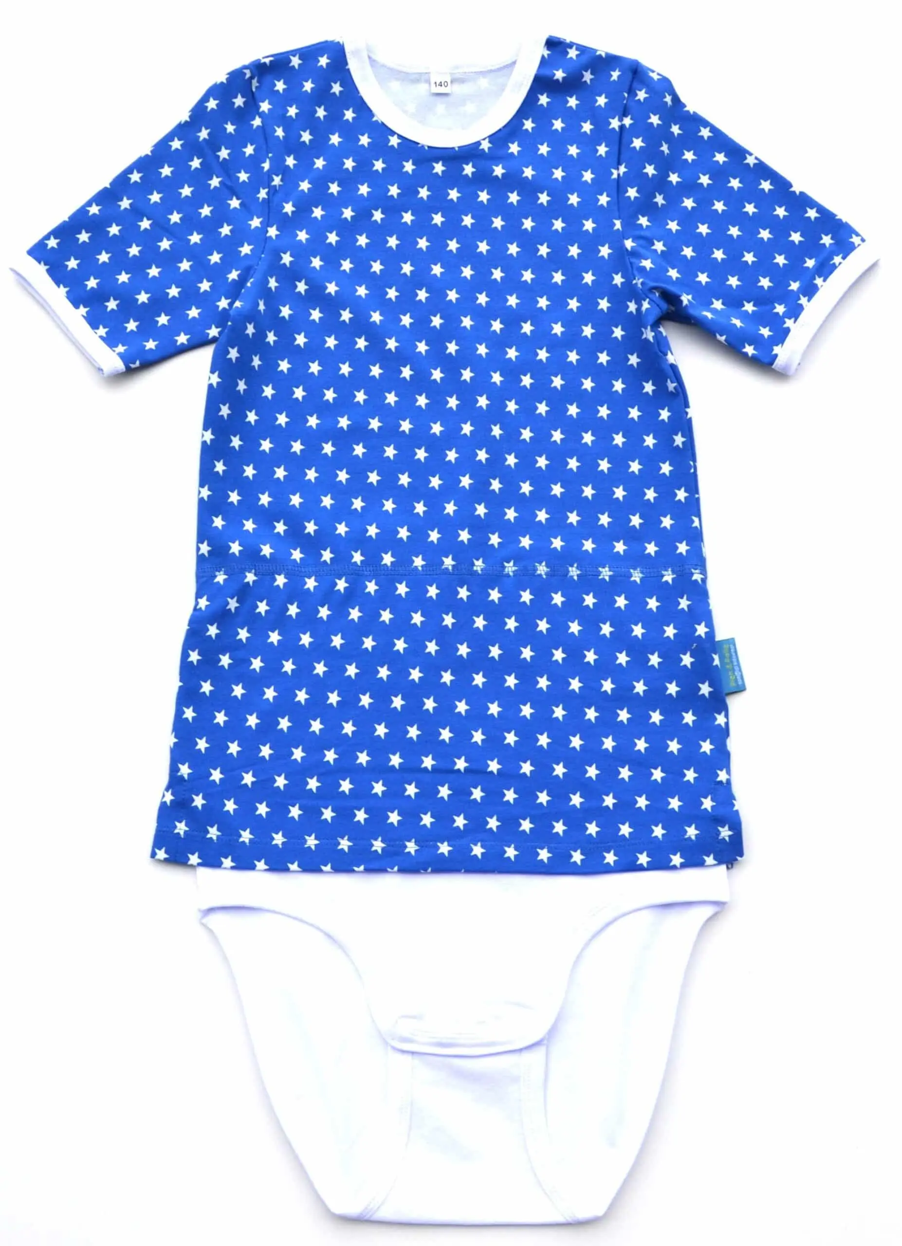 T-shirt romper/body korte mouw