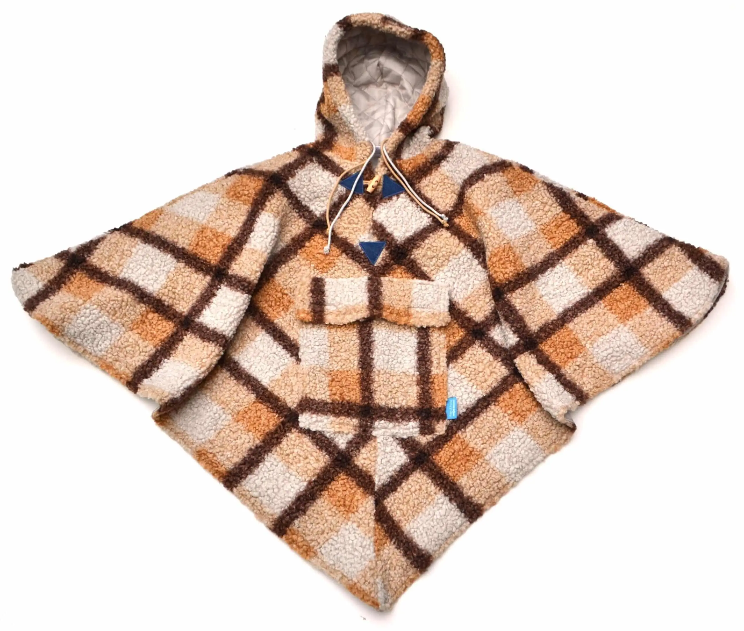 Poncho gevoerd small