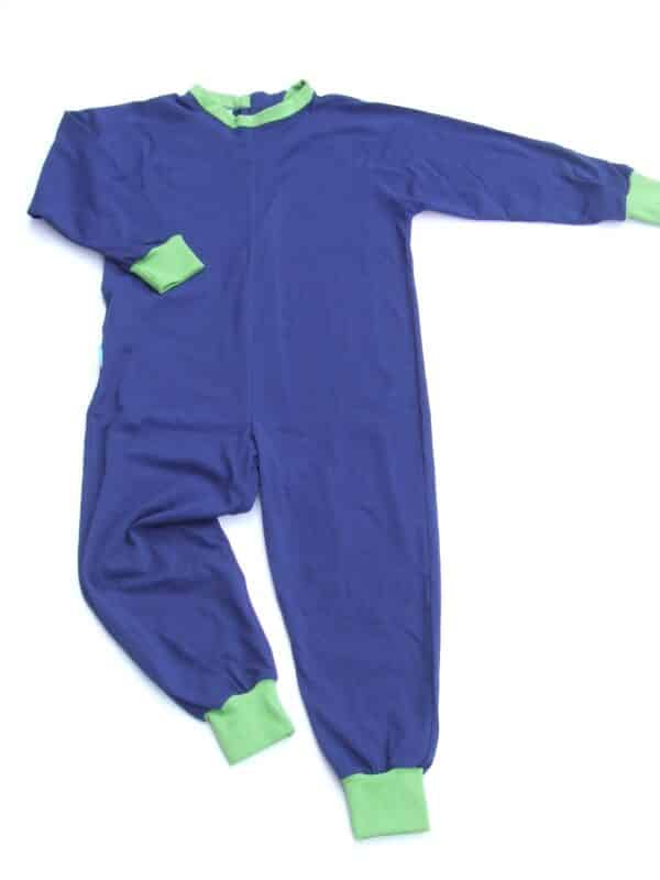 Back Zip Pajamas S (3-5 Years)