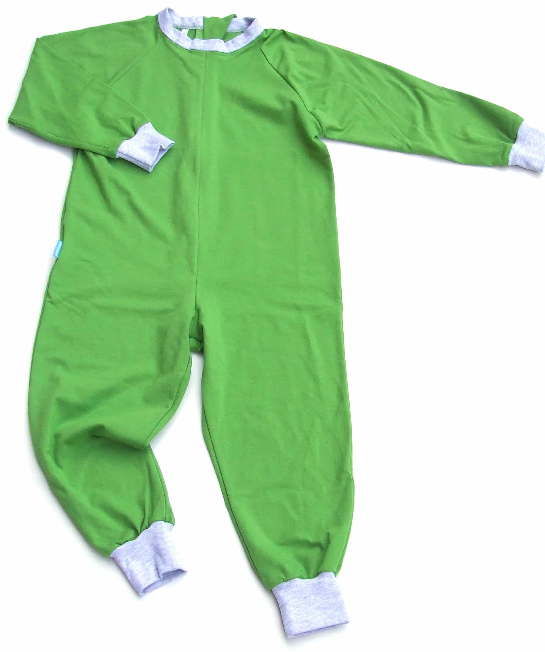 Back Zippered Pajamas L (9-12 Years)