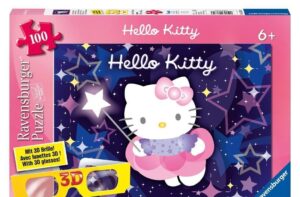 3D puzzel 'Hello Kitty toverfee' 100 stukjes (136353)