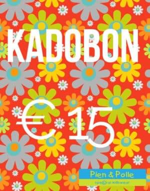 Kadobon € 15