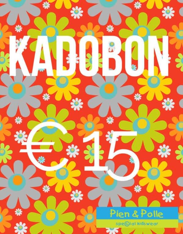 Kadobon € 15