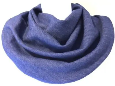 Sjaal volwassenen denimblue