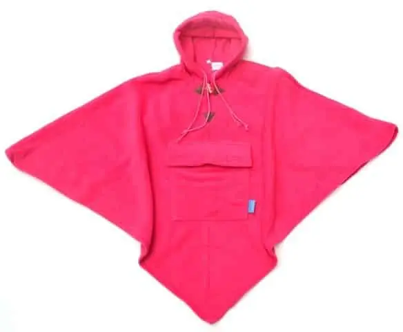 Poncho basic  fleece small