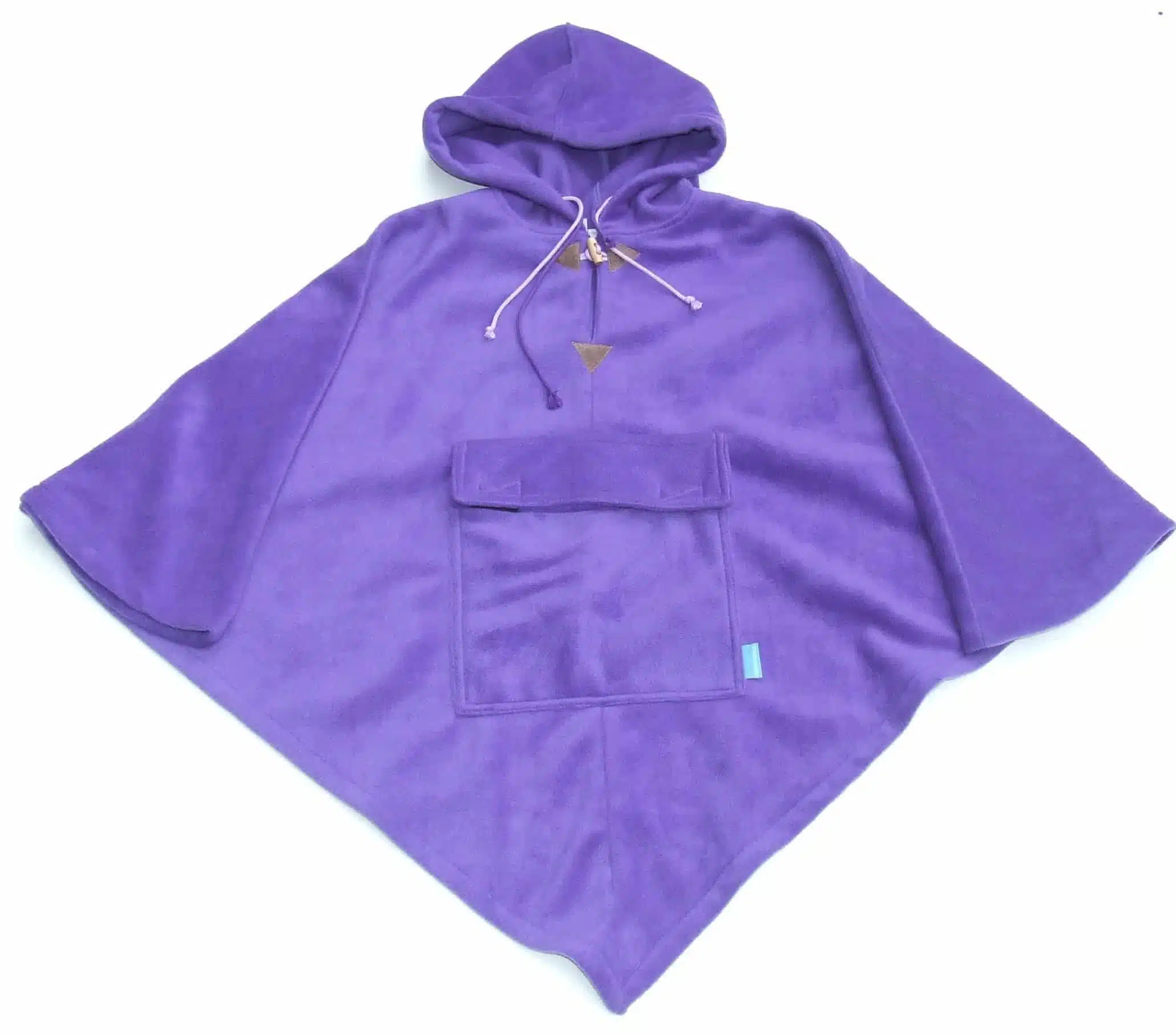 Poncho basic fleece medium