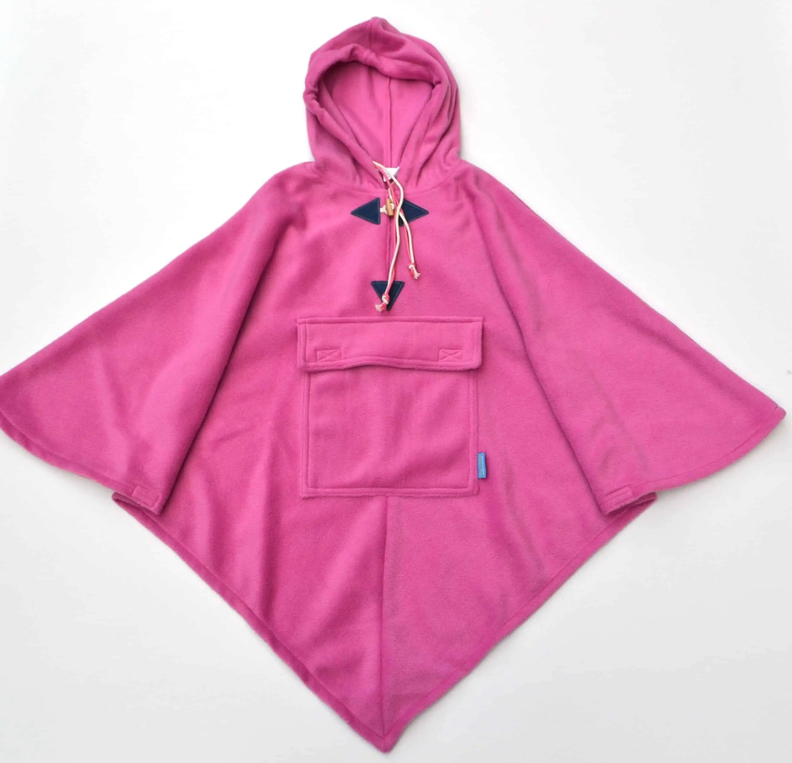 Poncho basic fleece medium