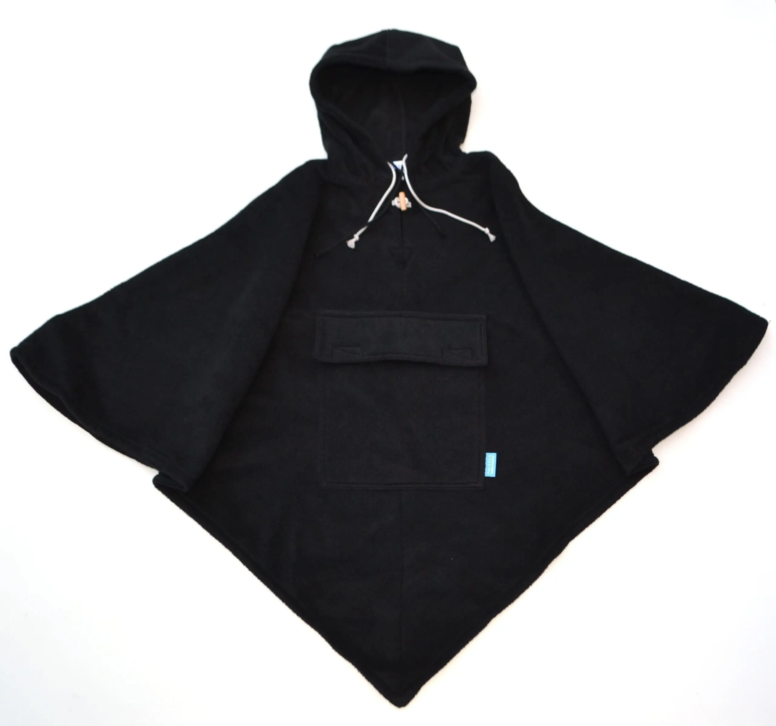 Poncho basic fleece large