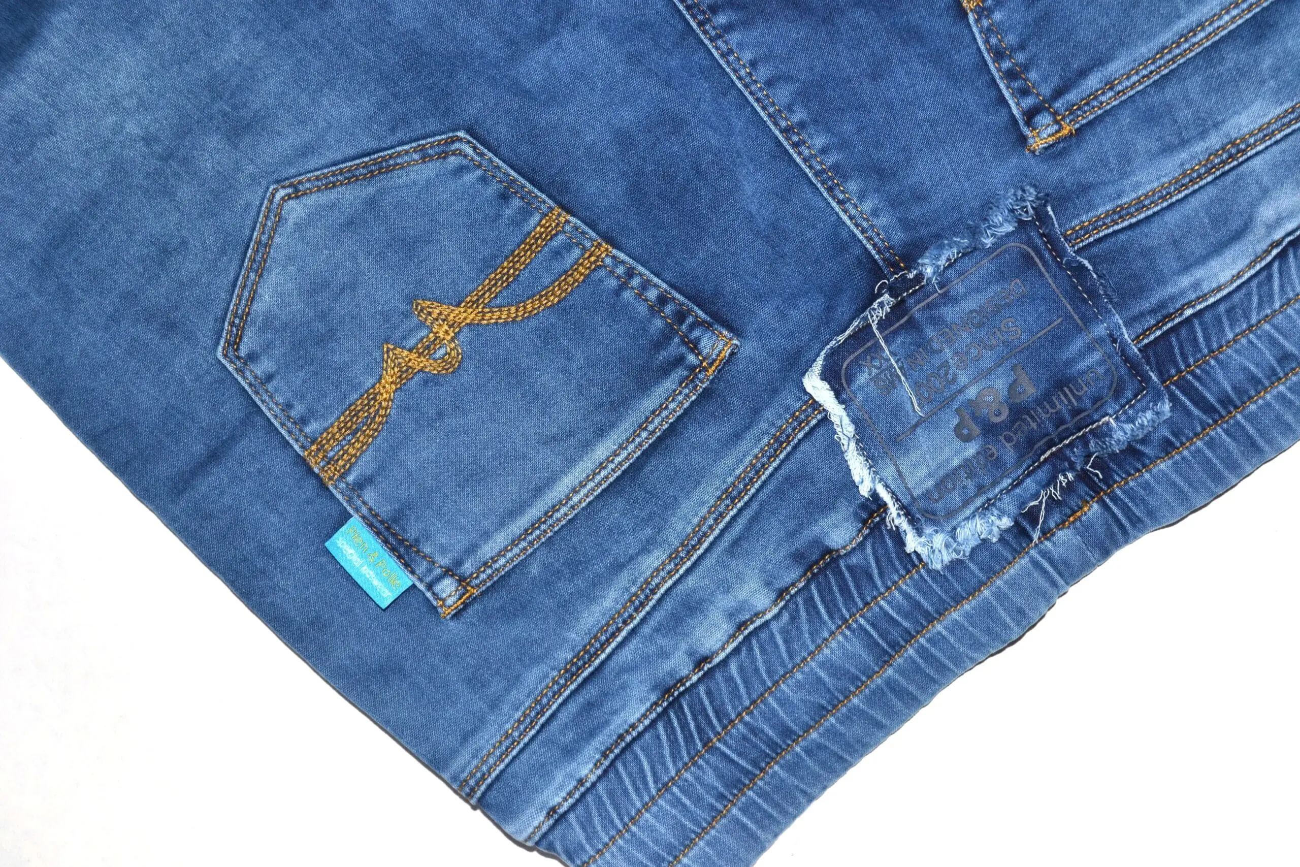 Custom P&P Soft Denim Pants