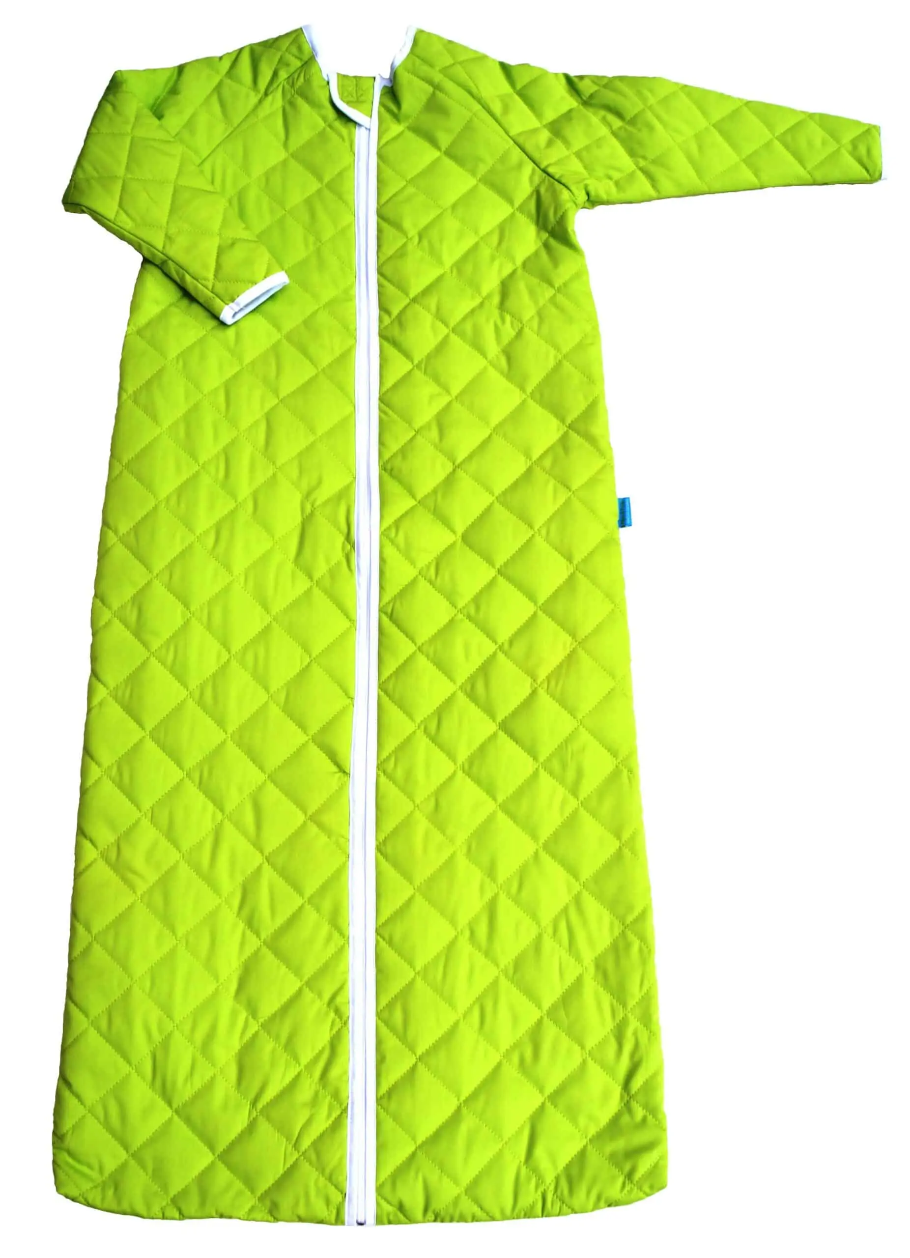 Winterschlafsack mit Ärmelreißverschluss vorne oder hinten
