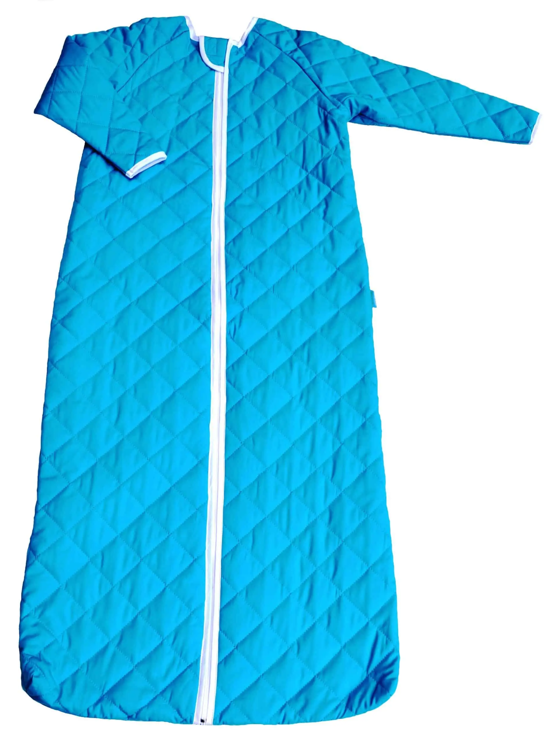Winterschlafsack mit Ärmelreißverschluss vorne oder hinten