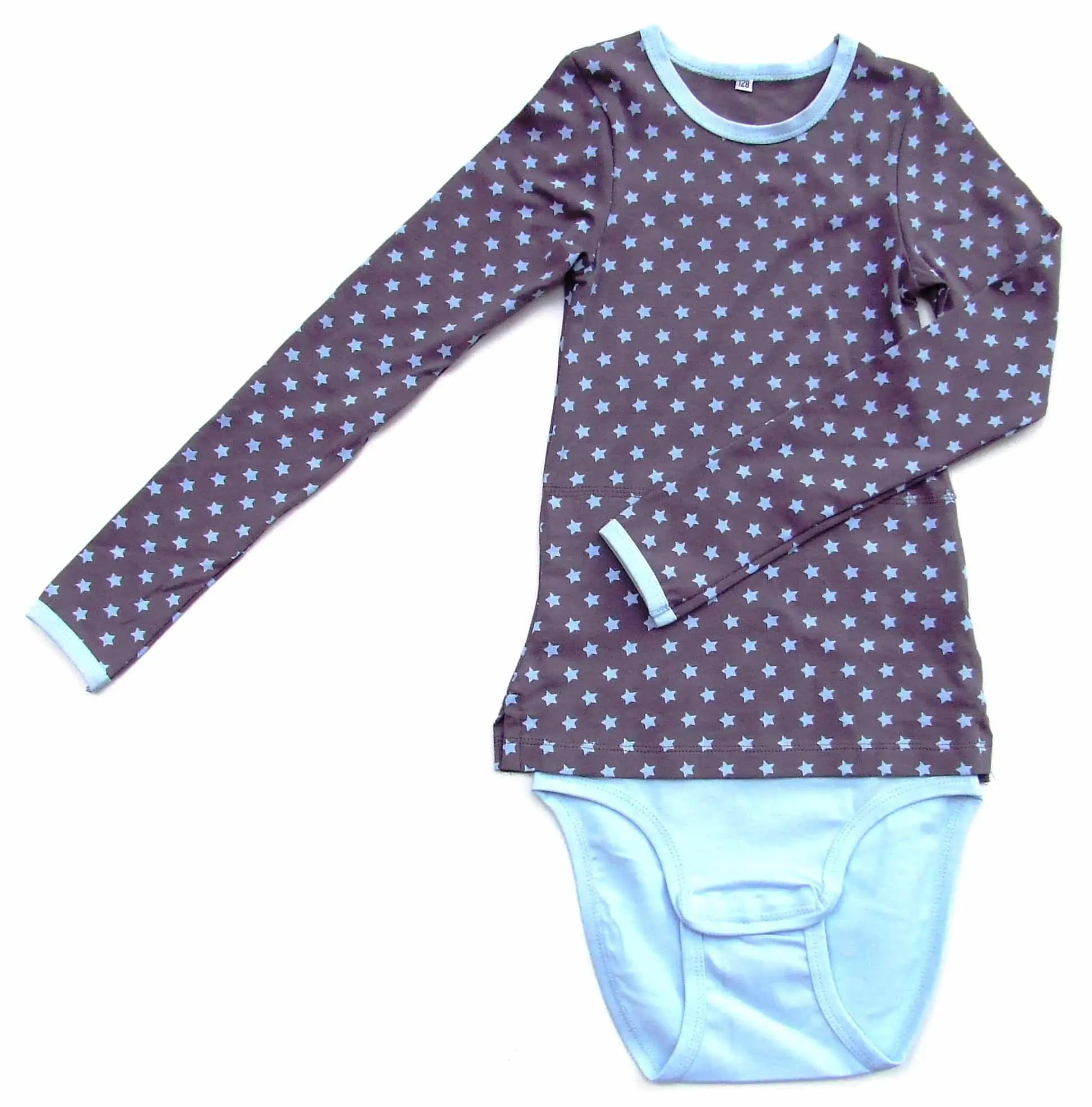 T-Shirt romper/body long sleeve