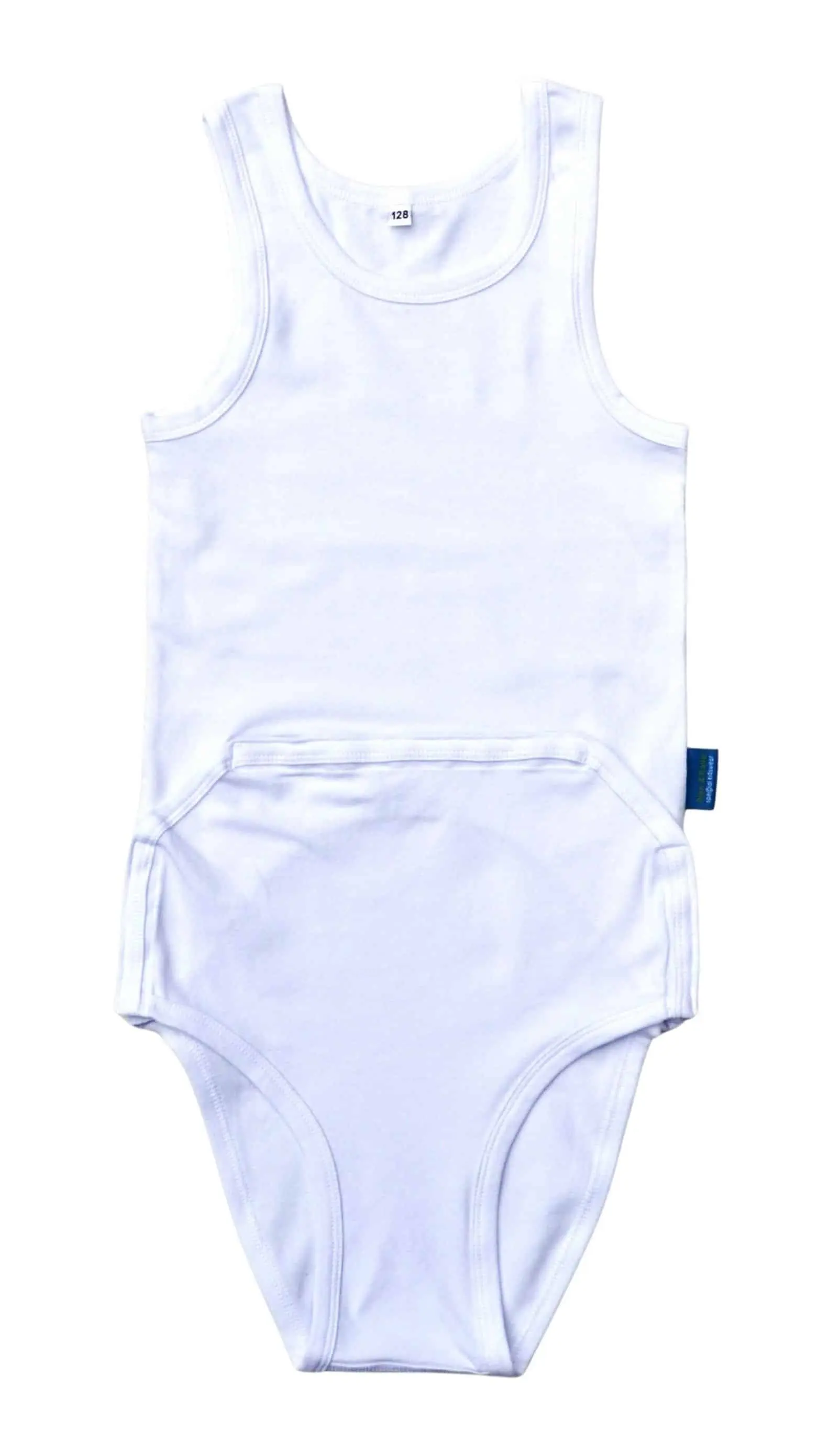 romper with belly closure