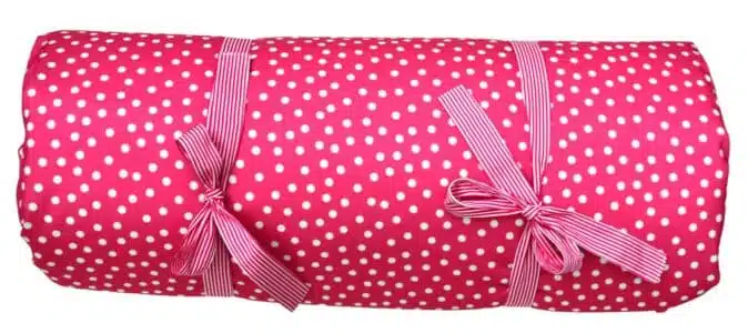 Aankleedkussen XL Pink polkadot