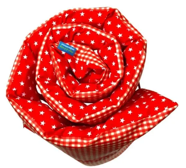 Changing mat XL Red / white diamond - Image 2