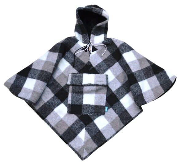 Rolstoelponcho gevoerd medium diverse kleuren - Afbeelding 4