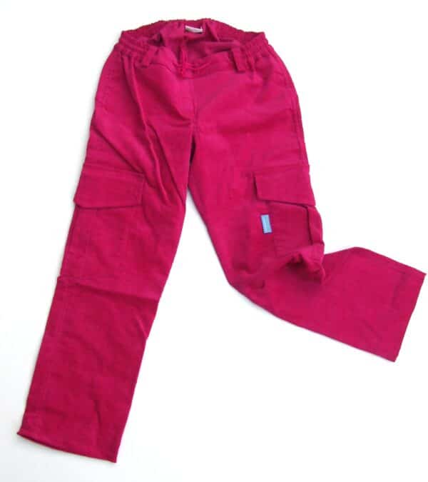 Adjusted corduroy trousers in several colours - Image 7