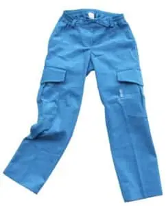 Aangepaste ribbroek in diverse kleuren