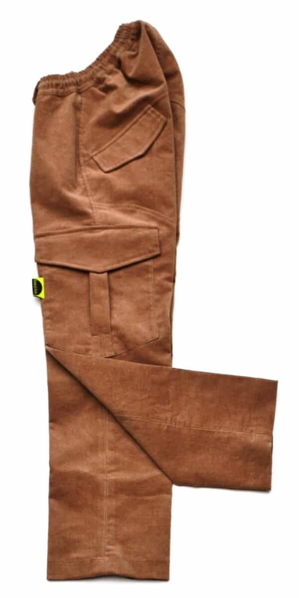 Adjusted corduroy trousers in several colours - Image 12