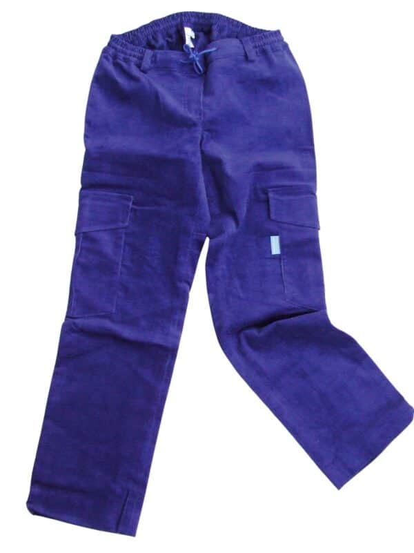 Adjusted corduroy trousers in several colours - Image 8