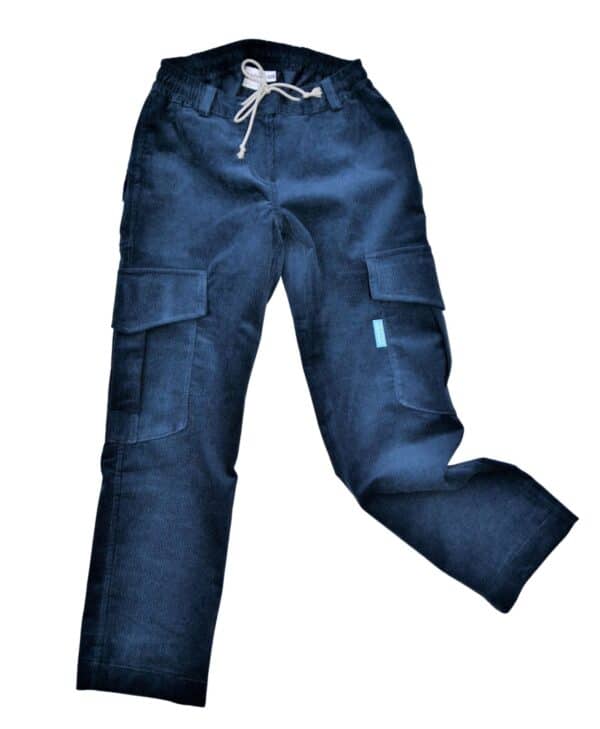 Adjusted corduroy trousers in several colours - Image 9