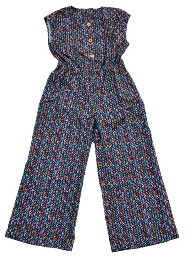 Onesie mouwloos met rits op de rug 128 t/m 164 - Afbeelding 4