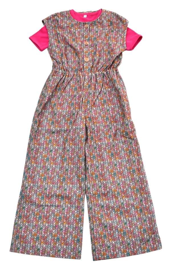 Onesie mouwloos met rits op de rug 128 t/m 164 - Afbeelding 7