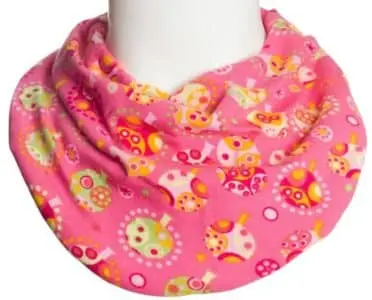 Sjaal kind roze retro (16)