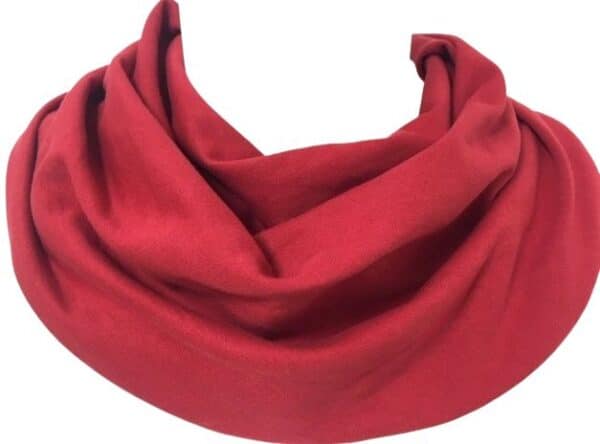 Scarf teenagers red denim (141)