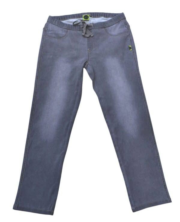 Adjusted basic trousers with drawing at the waist - Image 3