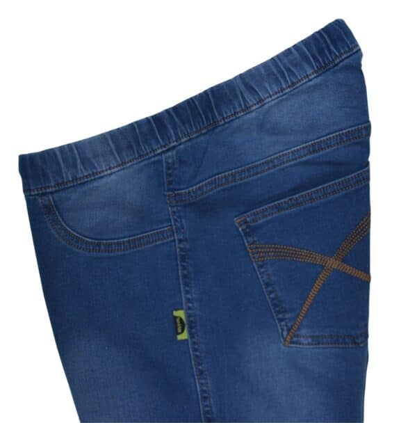 Adjusted basic trousers with drawing at the waist - Image 7