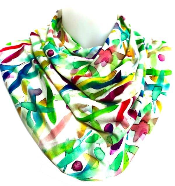 Scarf adults Spring colors (366)