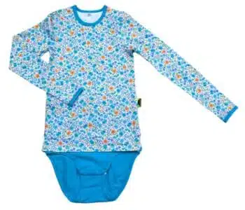 T-Shirt romper/body lange mouw