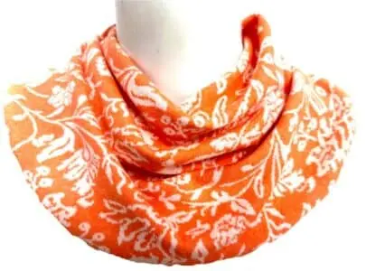 Sjaal kind orange retro (368)