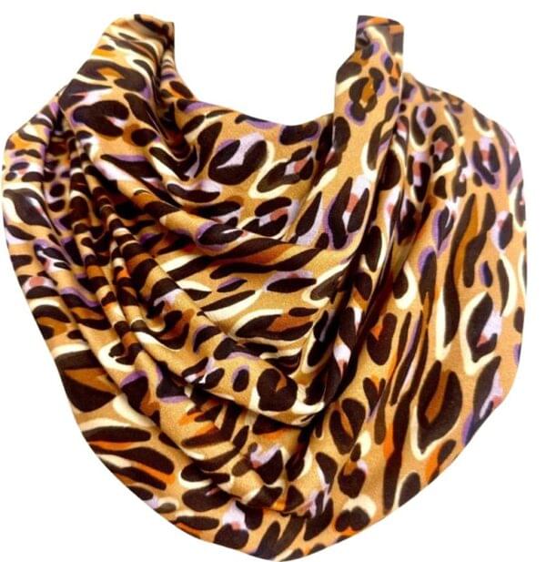 Scarf adult panther print (378)