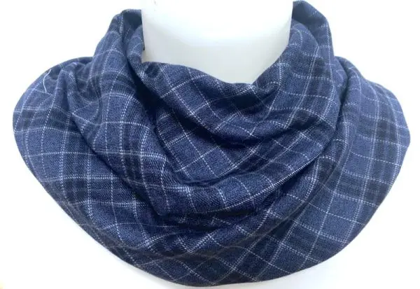Schal für Erwachsene blauer Diamant (354)