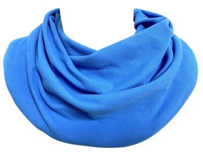 Sjaal volwassenen Ibiza blauw (360)
