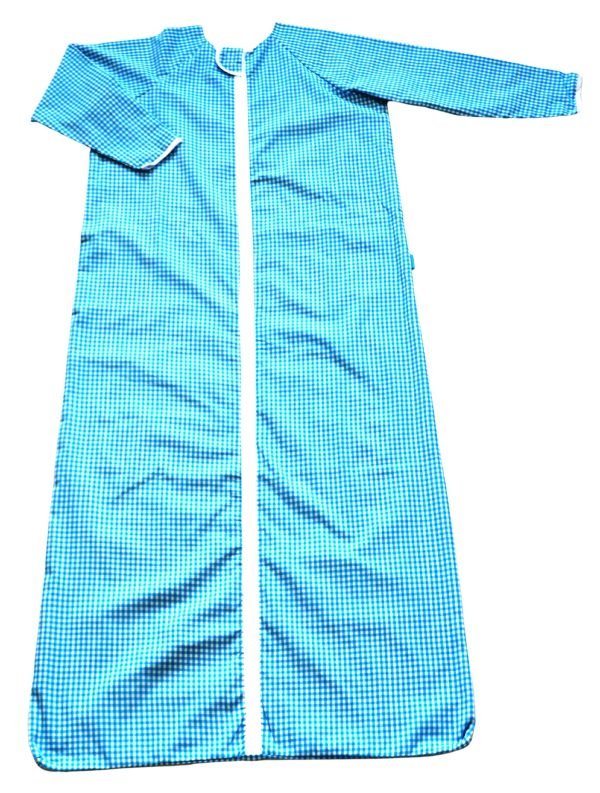 Summer sleeping bag with sleeve and zipper on the front or back (1.80, 2.00) - Image 16